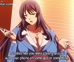 Gaya Hentai Pelajar menggunakan Telefonnya untuk Fuck Awek Schoolgirls
