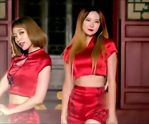 Koreansk tonåring lesbisk kpop musik video