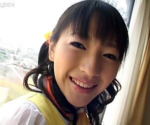Skinny Jap girl Miku Fujisawa has the tiniest cameltow