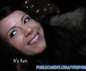 Publicagent sex oral on fairground ride before in aer liber fuck